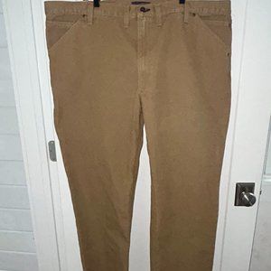 Diamond Gusset Jean Co. canvas jeans sz 48x32 EUC